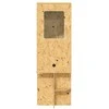 Terariumas Ruda 50 x 50 x 150 cm OSB