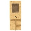 Terariumas Ruda 50 x 50 x 130 cm OSB