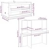 Terariumas Ruda 60 x 30 x 80 cm OSB