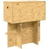 Terariumas Ruda 80 x 40 x 90 cm OSB