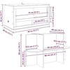 Terariumas Ruda 80 x 40 x 90 cm OSB