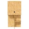Terariumas Ruda 80 x 50 x 100 cm OSB