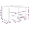 Terariumas Ruda 80 x 50 x 50 cm OSB