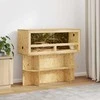 Terariumo bazė su lentyna Ruda 100 x 40 x 50 cm OSB