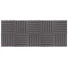 Terasinė Plytelė 10 pcs Pilka 30 x 30 cm