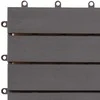 Terasinė Plytelė 10 pcs Pilka 30 x 30 cm