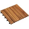 Terasinė Plytelė 10 pcs Ruda 30 x 30 cm Akacijos kietasis medis