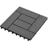 Terasinė Plytelė 11 pcs Pilka 30 x 30 cm MPK
