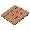 Terasinė Plytelė 11 pcs Ruda 30 x 30 cm MPK