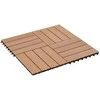 Terasinė Plytelė 11 pcs Tikmedis 30 x 30 cm MPK