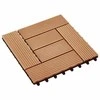 Terasinė Plytelė 11 pcs Tikmedis 30 x 30 cm MPK