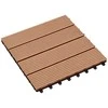 Terasinė Plytelė 11 pcs Tikmedis 30 x 30 cm MPK