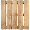 Terasinė Plytelė 12 pcs Ruda 50 x 50 cm Žalia impregnuota pušis