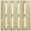 Terasinė Plytelė 12 pcs Žalia 50 x 50 cm