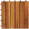 Terasinė Plytelė 20 pcs Ruda 30 x 30 cm Akacijos kietasis medis