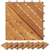 Terasinė Plytelė 20 pcs Ruda 30 x 30 cm Akacijos kietasis medis