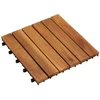 Terasinė Plytelė 20 pcs Ruda 30 x 30 cm Akacijos kietasis medis