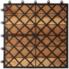 Terasinė Plytelė 20 pcs Ruda 30 x 30 cm Akacijos kietasis medis