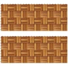Terasinė Plytelė 20 pcs Ruda 30 x 30 cm Akacijos kietasis medis