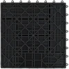Terasinė Plytelė 22 pcs Juoda 30 x 30 cm MPK
