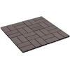 Terasinė Plytelė 22 pcs Tamsiai rudas 30 x 30 cm MPK