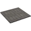 Terasinė Plytelė 22 pcs Tamsiai rudas 30 x 30 cm MPK
