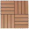Terasinė Plytelė 22 pcs Tikmedis 30 x 30 cm MPK