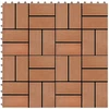 Terasinė Plytelė 22 pcs Tikmedis 30 x 30 cm MPK