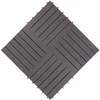 Terasinė Plytelė 30 pcs Pilka 30 x 30 cm