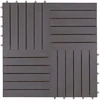 Terasinė Plytelė 30 pcs Pilka 30 x 30 cm