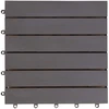 Terasinė Plytelė 30 pcs Pilka 30 x 30 cm