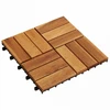 Terasinė Plytelė 30 pcs Ruda 30 x 30 cm Akacijos kietasis medis
