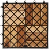 Terasinė Plytelė 30 pcs Ruda 30 x 30 cm Akacijos kietasis medis