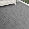 Terasinė Plytelė 3D dizainas 11 pcs Pilka 30 x 30 cm MPK