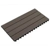 Terasinė Plytelė 6 pcs Tamsiai rudas 60 x 30 cm MPK