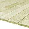 Terasos lenta 12 pcs Žalia impregnuota 1,44 m²