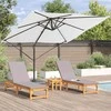 Roma Parasol Smėlio 286 x 284 x 265 cm Aliuminis ir poliesteris