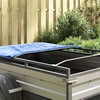 Tentų laikiklis priekaboms 3 pcs Sidabro 130-210 cm Aliuminis