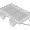Tentų laikiklis priekaboms 4 pcs Sidabro 100-145 cm Aliuminis