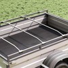Tentų laikiklis priekaboms 4 pcs Sidabro 130-210 cm Aliuminis