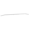 Tentų laikiklis priekaboms 4 pcs Sidabro 130-210 cm Aliuminis