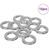 Plovimo įrankiai 12 pcs Sidabro 10 x 10 x 1,2 mm Geležis