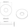 Plovimo įrankiai 12 pcs Sidabro 18 x 18 x 1,2 mm Geležis
