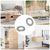 Plovimo įrankiai 2 pcs Sidabro 10 x 10 x 1,2 mm Plienas