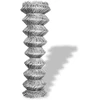 Tinklinė tvora, sidabrinė, 15x1,5m, galvanizuotas plienas