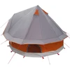 Tipi palapinė 4 asmeniui Pilka ir oranžinė