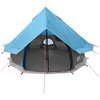 Tipi palapinė Mėlyna 250 x 250 cm Poliesteris ir plienas