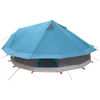 Tipi palapinė Mėlyna 800 x 800 x 430 cm Poliesteris ir plienas