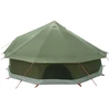 Tipi palapinė su stogu Alyvuogių žalia 600 x 600 x 350 cm