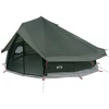 Tipi palapinė su stogu Armijos Žalia 800 x 800 x 430 cm